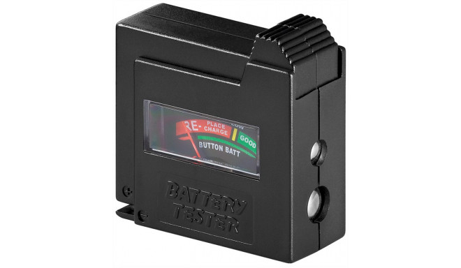 Goobay patareitester, must