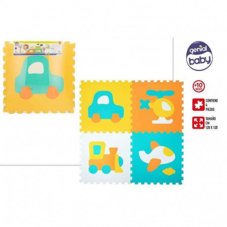 Ehete komplekt Colorbaby 4 Tükid, osad (4 Ühikut)