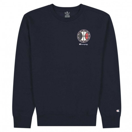 Dressipluus ilma kapuutsita, meeste Champion USA Crewneck Tumesinine