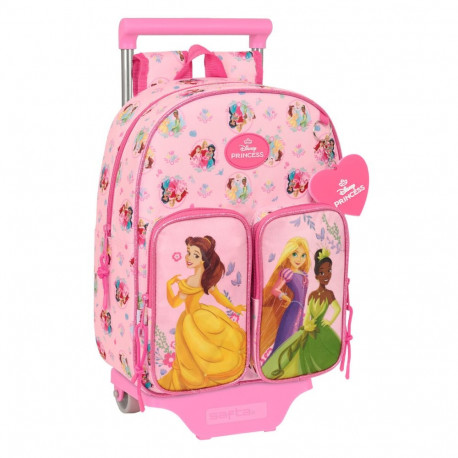 School Bag Disney Princess Pink 26 x 11 x 67 cm 26 x 34 x 11 cm