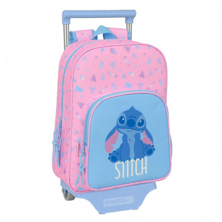 School Bag Lilo & Stitch Bright Pink 26 x 11 x 67 cm 26 x 34 x 11 cm