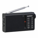 Transistorraadio Daewoo DW1119 Must AM/FM
