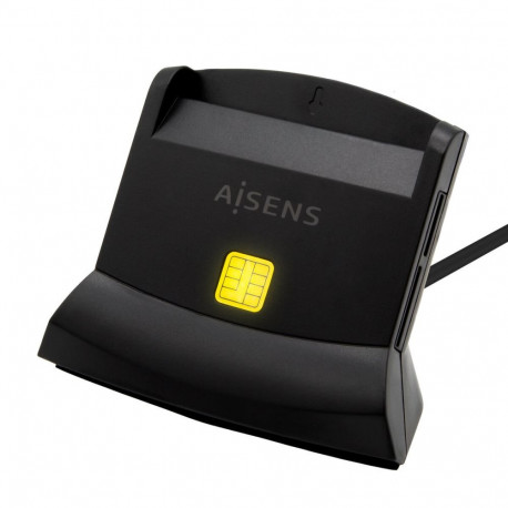 DNI/SIP Card Reader Aisens ASCR-SN04CSD-BK