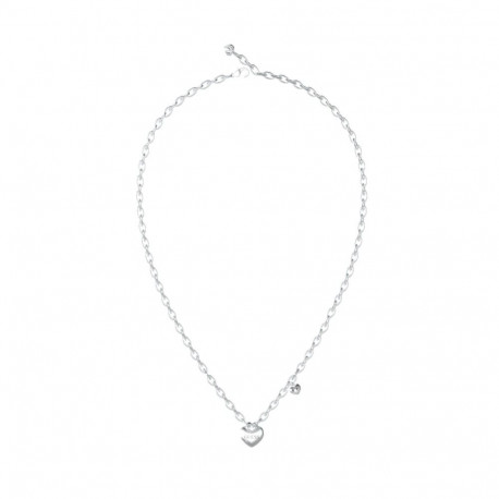 Naiste Kaelakee Guess JUBN05216JWRHT-U Hõbedane