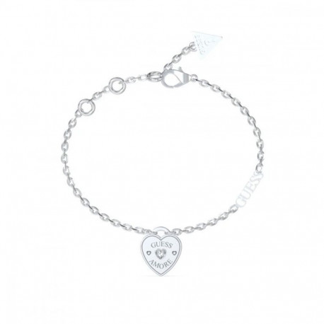 Naiste Käevõru Guess JUBB05057JWRHS Hõbedane