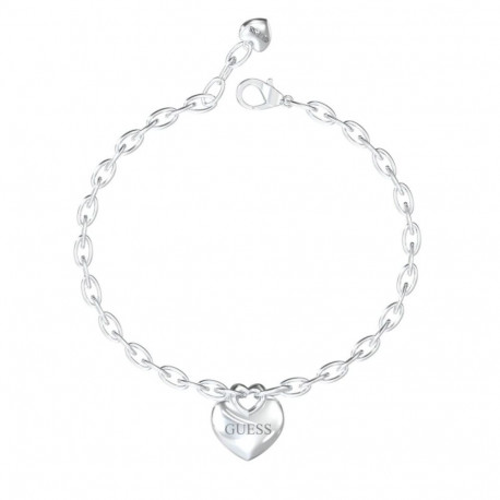 Ladies' Bracelet Guess JUBB05217JWRHS Silver