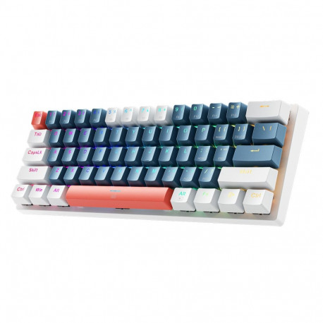 Machenike Machenike K500-B61 Wired Mechanical Gaming Keyboard with Backlight Blue Switch - Blue and 
