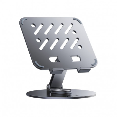 Wozinsky Wozinsky WRS-DSY84SS 360 Rotating Aluminum Tablet Stand - Gray