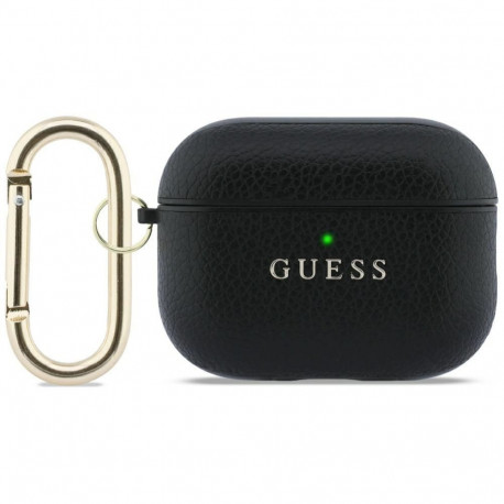Guess Guess Grained Classic Logo case for AirPods Pro 3 - black