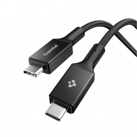 Spigen Spigen Essential EB24015CC USB-C / USB-C 240W 150cm Cable - Black