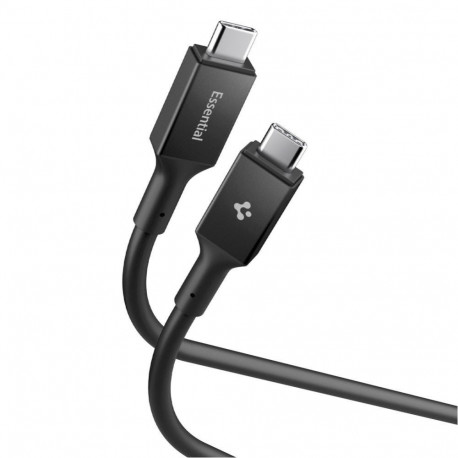 Spigen Spigen Essential EB24012CC USB-C / USB-C 240W 120cm Cable - Black