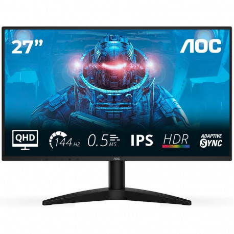 AOC | Q27B36X | 27 " | IPS | QHD | 16:9 | 144 Hz | 4 ms | 2560 x 1440 pixels | 300 cd/m | HDMI ports