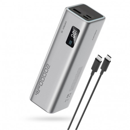 Cuktech Powerbank Cuktech CUKP200XGLGR 100W 20000mAh 2 x USB-C 1 x USB-A - gray