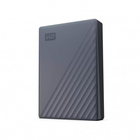Western Digital External HDD||My Passport|WDBRMD0050BGY-WESN|5TB|USB-C|Colour Grey|WDBRMD0050BGY-WES