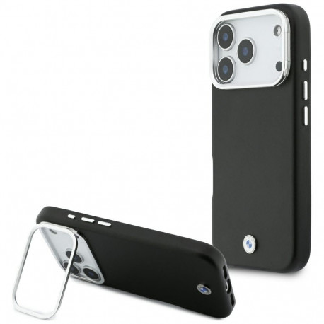 BMW M Sign Metal Logo MagSafe Case for iPhone 17 Pro - Black