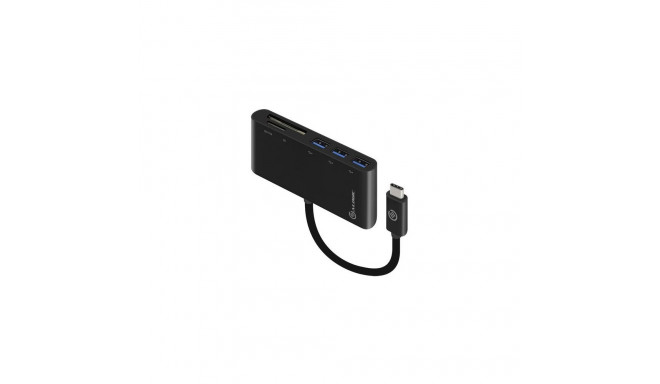 ALOGIC USB-C to Multi Card Reader &amp; 3 Port USB Hub