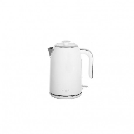 Adler AD 1341 electric kettle 1.7 L 2200 W White