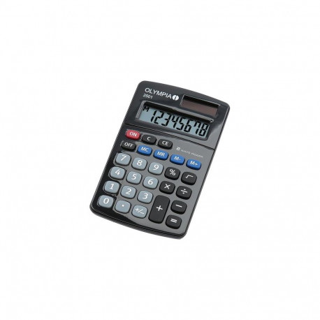 Olympia 2501 calculator Desktop Basic Black, Blue, Grey