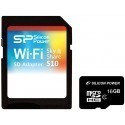 Silicon Power WiFi SD Micro + адаптер Sky Share S10 16GB