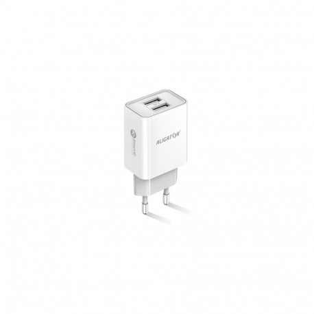 Aligator CHA0045 mobile device charger Universal White AC Fast charging Indoor