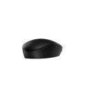 HP 128 USB Wired Laser Mouse, Sanitizable - Black