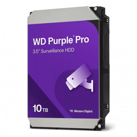 HDD|WESTERN DIGITAL|Purple Pro|10TB|SATA 3.0|512 MB|7200 rpm|3,5"|WD102PURP