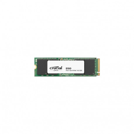 SSD|CRUCIAL|E100|1TB|M.2|NVMe|3D NAND|Write speed 3000 MBytes/sec|Read speed 5000 MBytes/sec|CT1000E