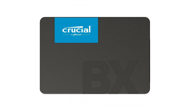 SSD|CRUCIAL|BX500|2TB|SATA 3.0|Write speed 500 MBytes/sec|Read speed 540 MBytes/sec|2,5"|TBW 720 TB|