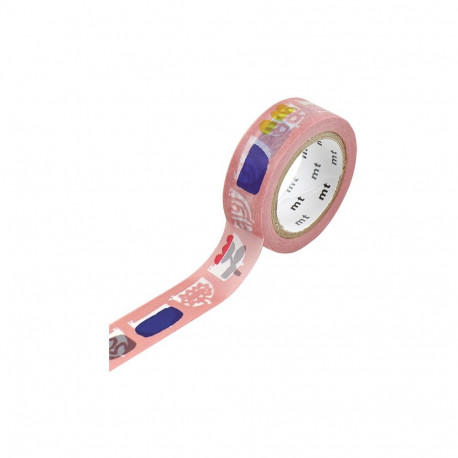 Paberteip dekoreerimiseks Washi teip mt Ottaipu 15mmx7m birdsong