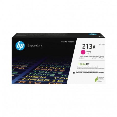 HP 213A (W2133A) Toner Cartridge, Magenta