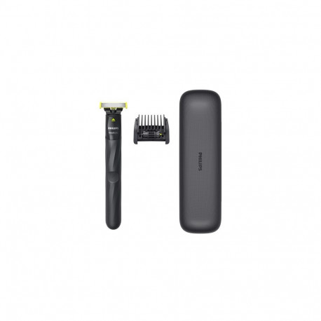 Philips One Blade QP1424/65 GiftPack Hair Shaver and Trimmer, Charcoal Grey