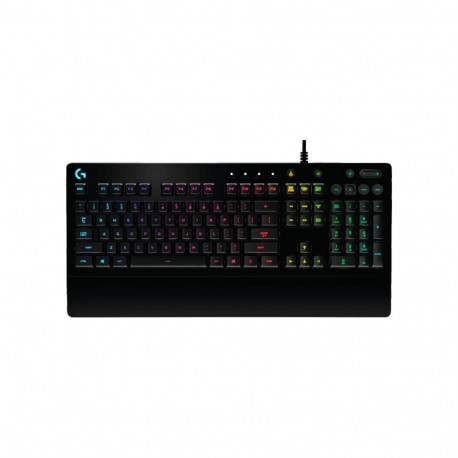 Logitech G213 PRODIGY Wired Gaming Keyboard, RGB, USB backlit, US Int, Black