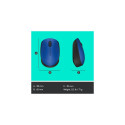 Logitech M171 Wireless Mouse RF Wireless, 1000 DPI, Blue/Black