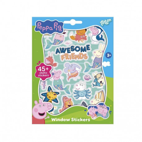 Aknakleebised Põrsas Peppa 4 lehte