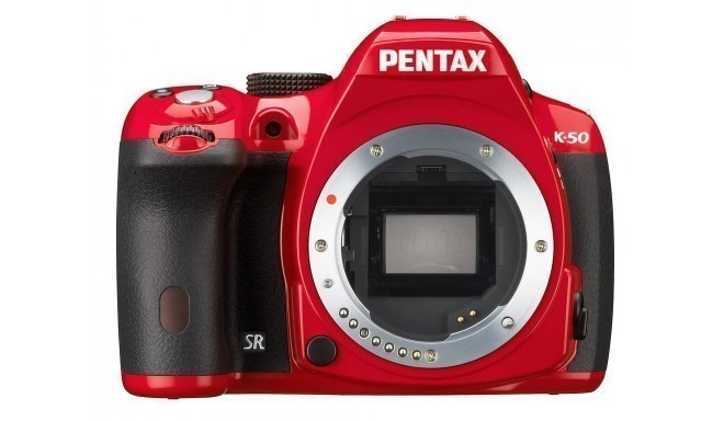 Pentax K-50 корпус, красный