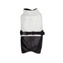 JACKET FOR DOGS FLUO BLACK. WHITE 50