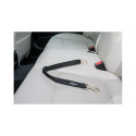 SAFETY LEASH WITH A BASIC M BLACK PIN