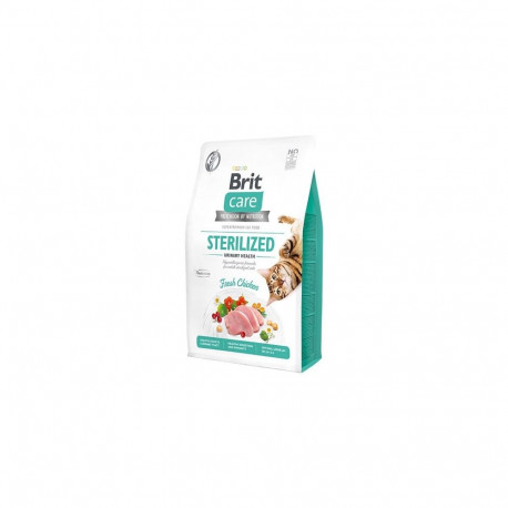 BRITCARE kassitoit 0.4KG steriliseeritud kassidele uriiniteede tervis