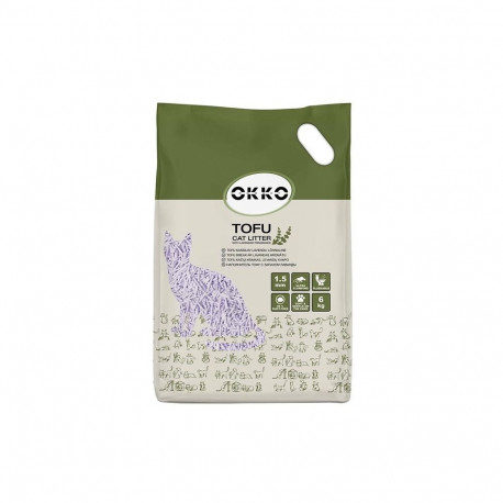 CAT LITTER TOFU LAVENDER SCENT 6KG