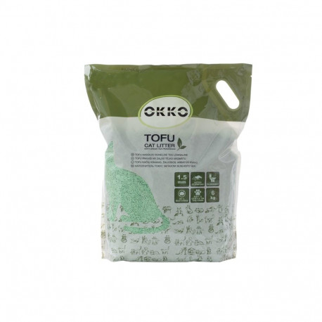 CAT LITTER TOFU GREEN TEA SCENT 6KG