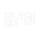 FRAME 2-PART VILMA XP BEIGE