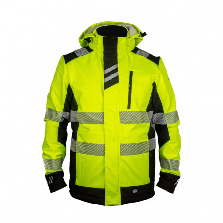 HW Tuscany softshell Hi-Vis kollane 3XL