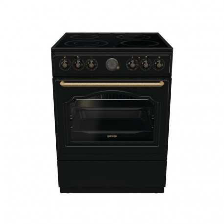 Keraamiline pliit, Gorenje, 60cm, retro black