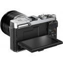 Fujifilm X-M1 + 16-50mm, hõbedane