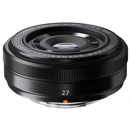 Fujinon XF 27mm f/2.8 objektīvs, melns