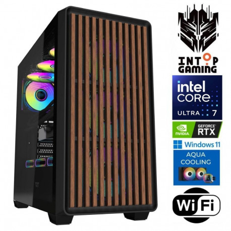 INTOP AQUA Ultra 7 265KF 32GB DDR5 2TB SSD M.2 NVME+2TB RTX5070Ti 16GB
 WiFi WIN11Pro