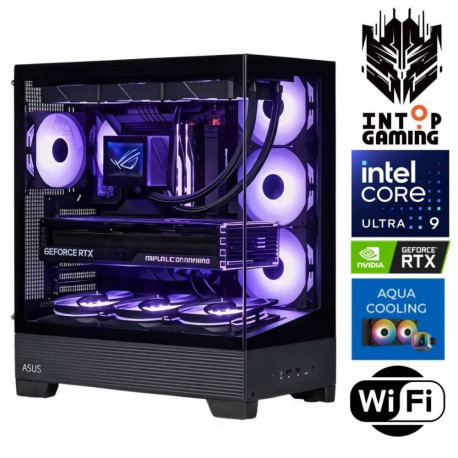 INTOP AQUA Ultra 9 285K 32GB DDR5 1TB SSD M.2 NVME+2TB RTX5080 16GB
 WiFi no-OS