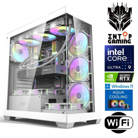 INTOP AQUA Ultra 9 285K 64GB DDR5 2TB SSD M.2 NVME+2TB RTX5070Ti 16GB
 WiFi WIN11