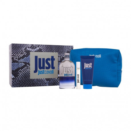 Roberto Cavalli Just Cavalli Eau de Toilette (90ml) (EDT 90 ml + Shower Gel 100 ml + EDT 15 ml + Cos