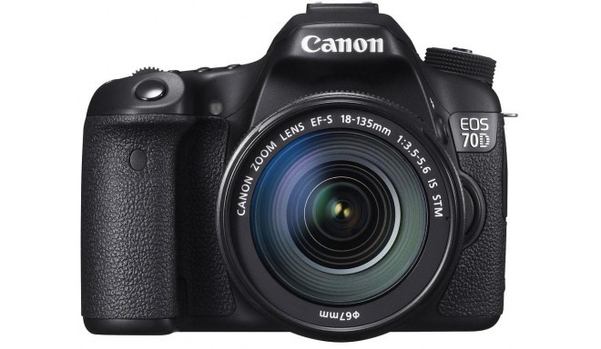 Canon EOS 70D + 18-135mm IS STM komplekts